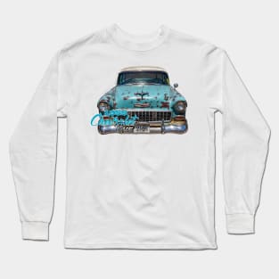 1955 Chevrolet BelAir Station Wagon Long Sleeve T-Shirt